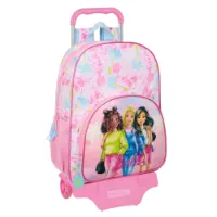 Safta Barbie Painterly Ryggsekk Med Hjul