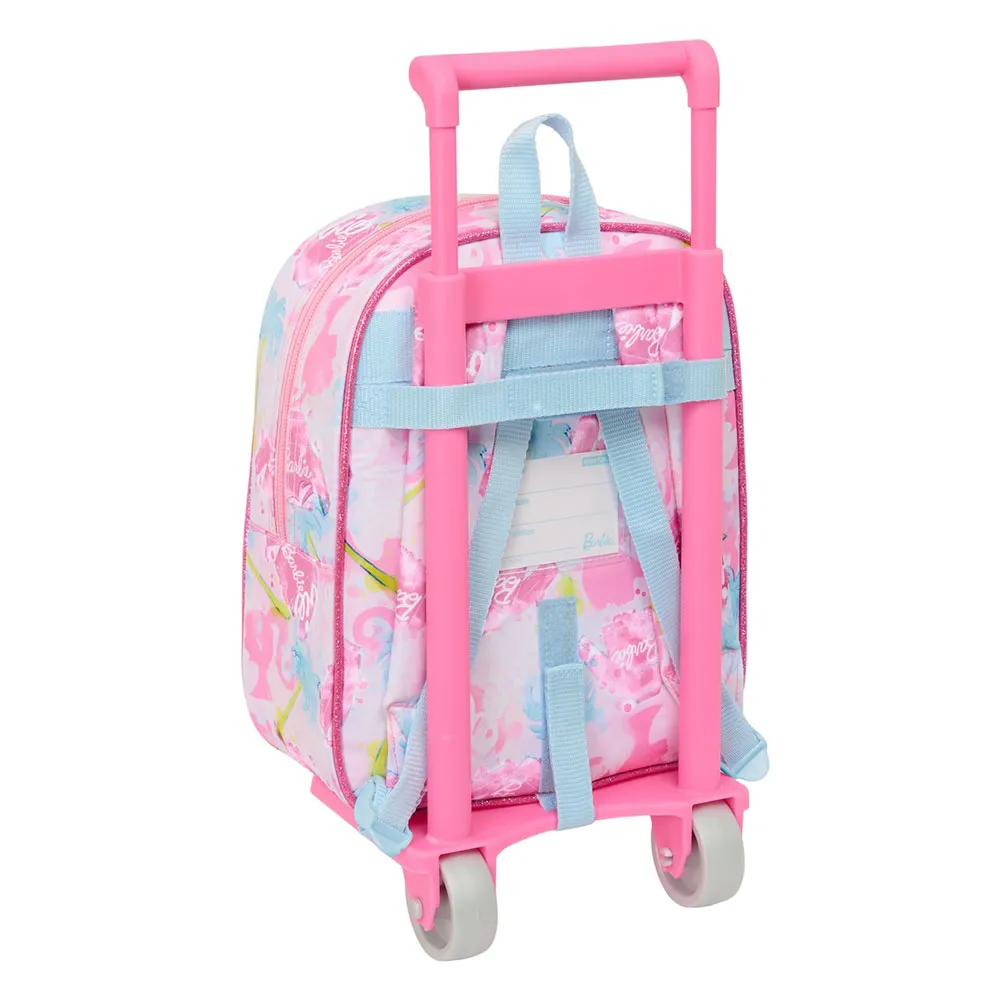 Safta Barbie Painterly Ryggsekk Med Hjul Safta Barbie Painterly Ryggsekk Med Hjul