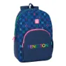 Safta Benetton Damero Ryggsekk, Multicolor