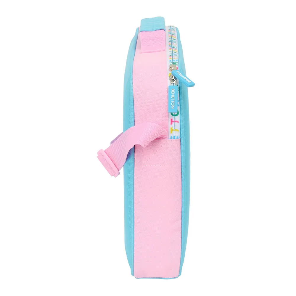Safta Benetton Unique Laptopveske, Multicolor