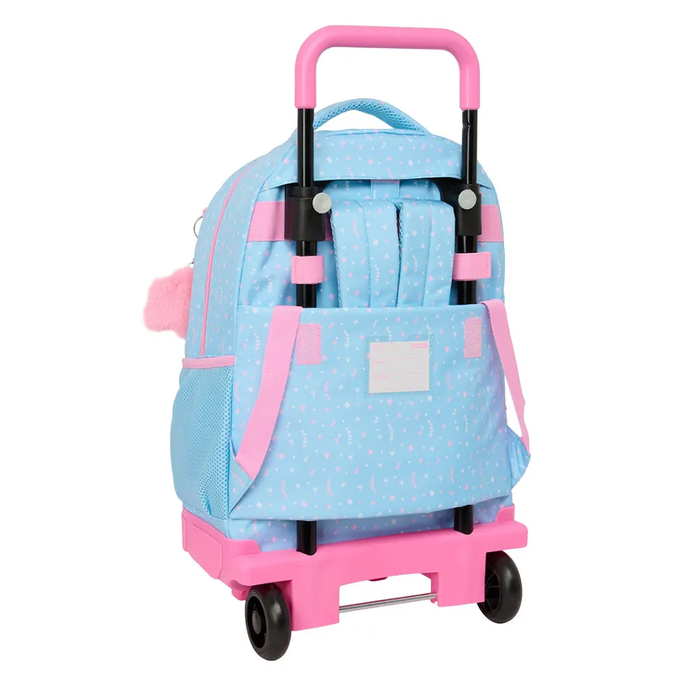 Safta Blackfit8 Smile Ryggsekk Med Hjul 45 Cm, Black