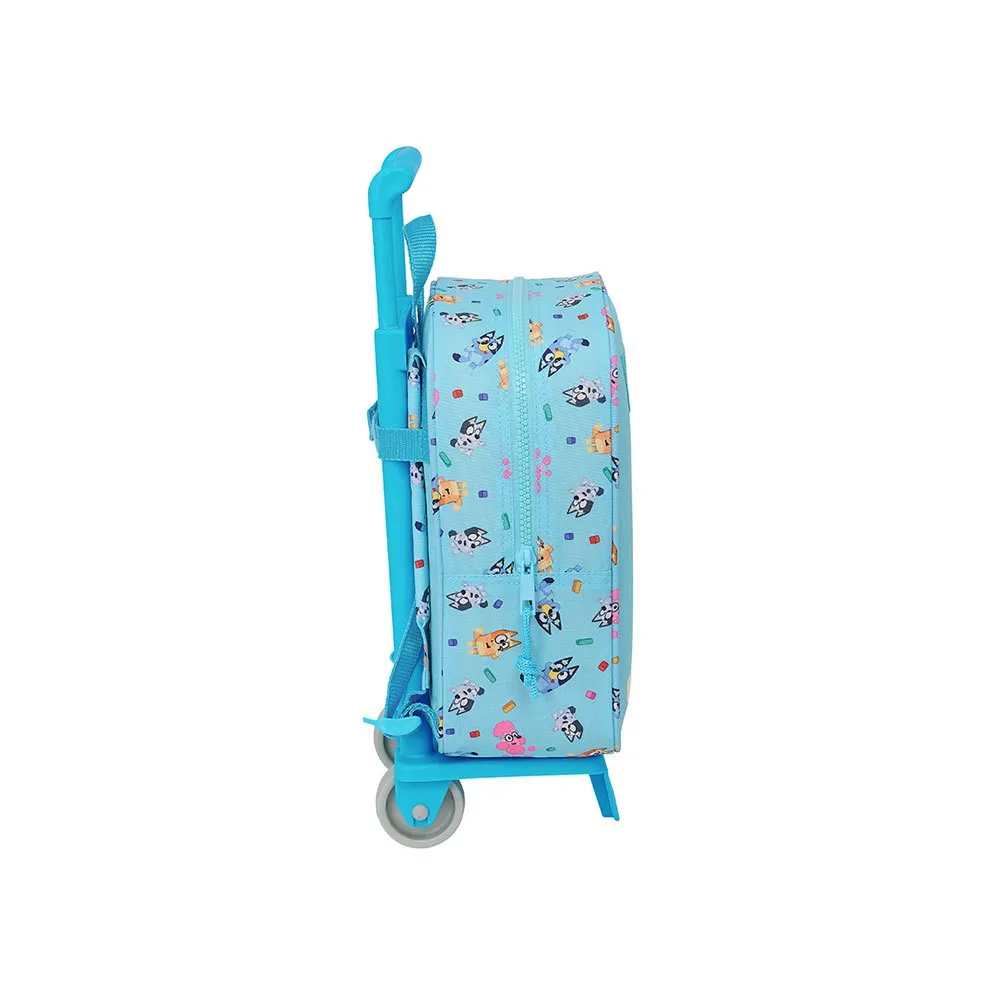 Safta Bluey Mini Ryggsekk Med Hjul, Multicolor