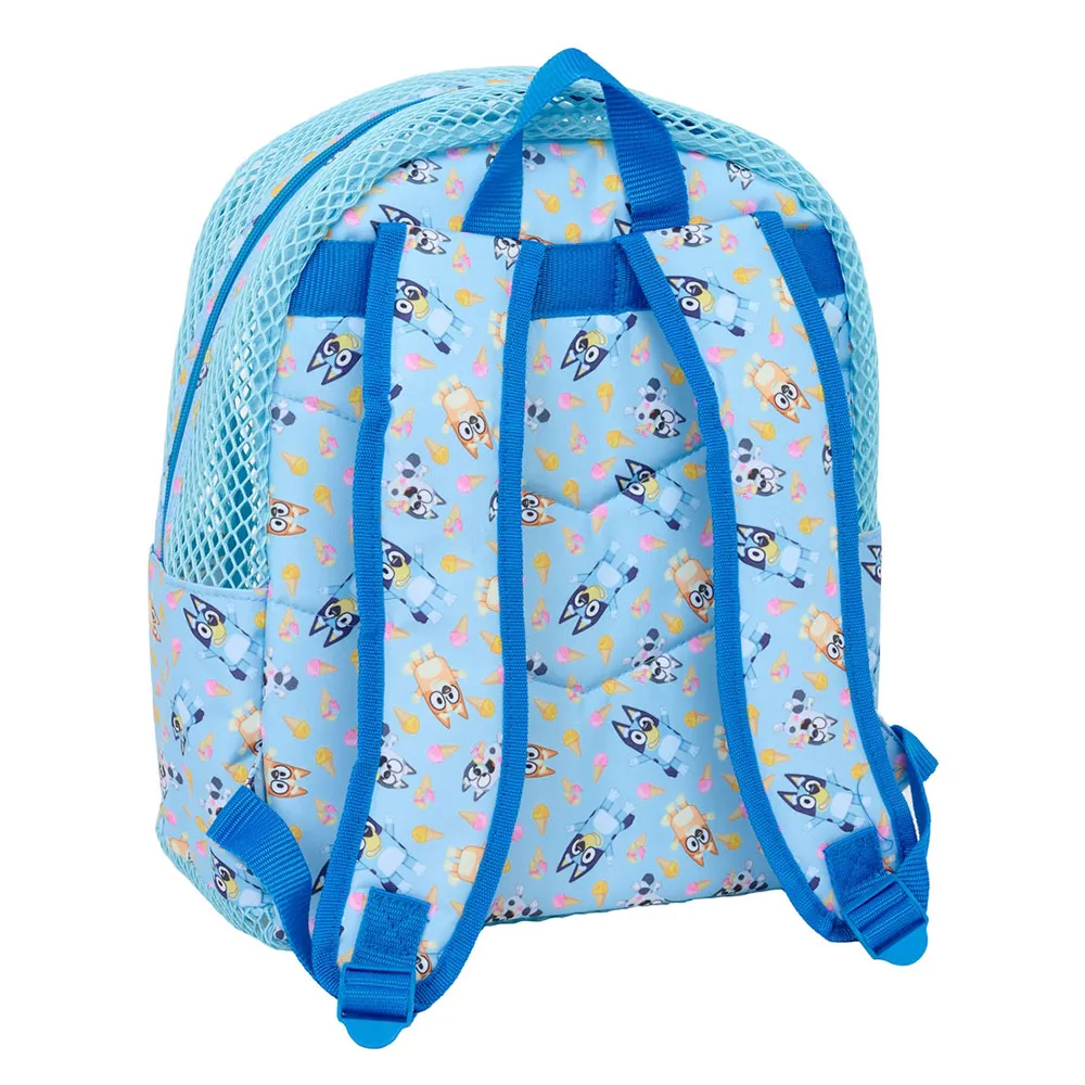 Safta Bluey Wheeled 17l 32x43x14 Cm Ryggsekk, Multicolor