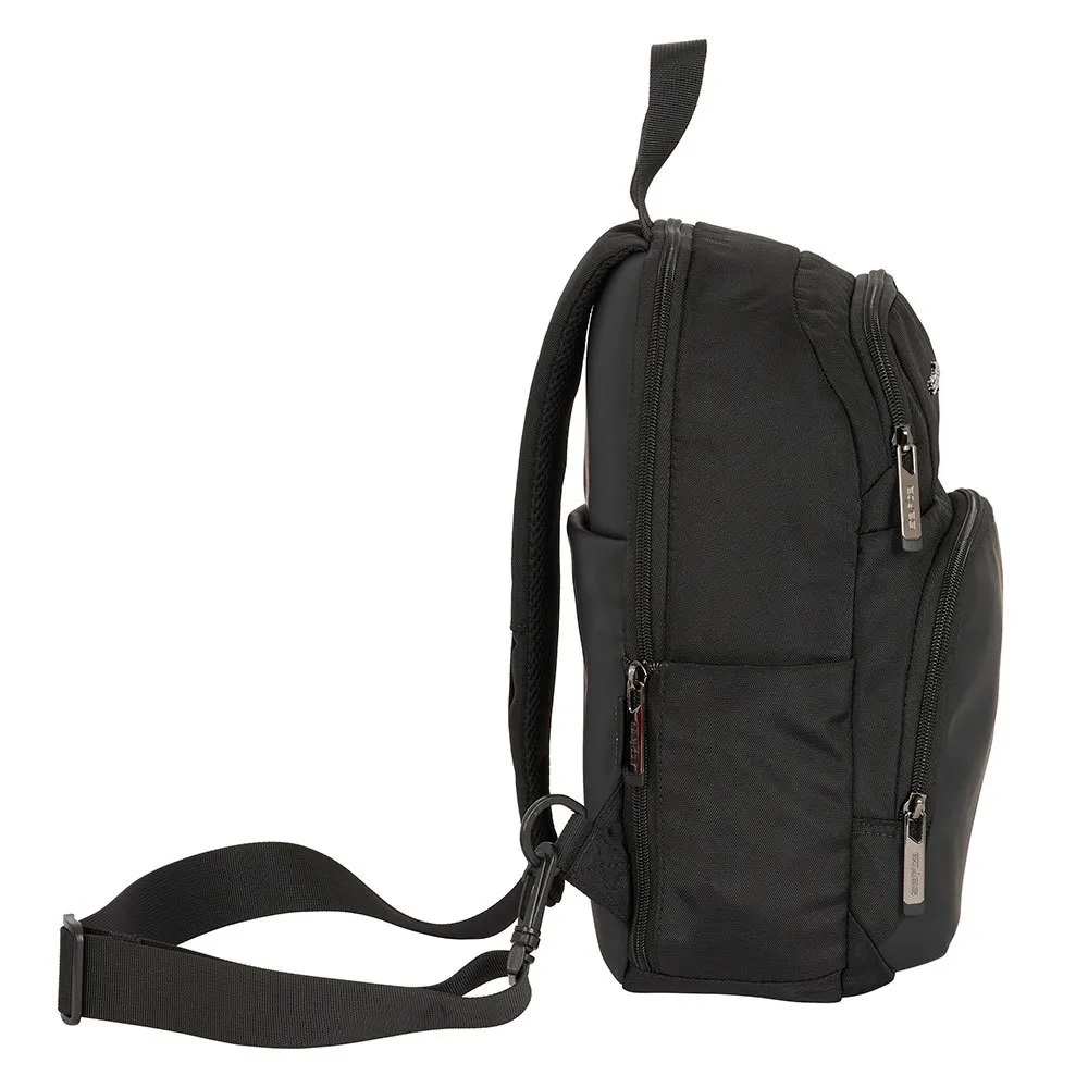Safta Busines One Shoulder Padder Mini Ryggsekk, Black