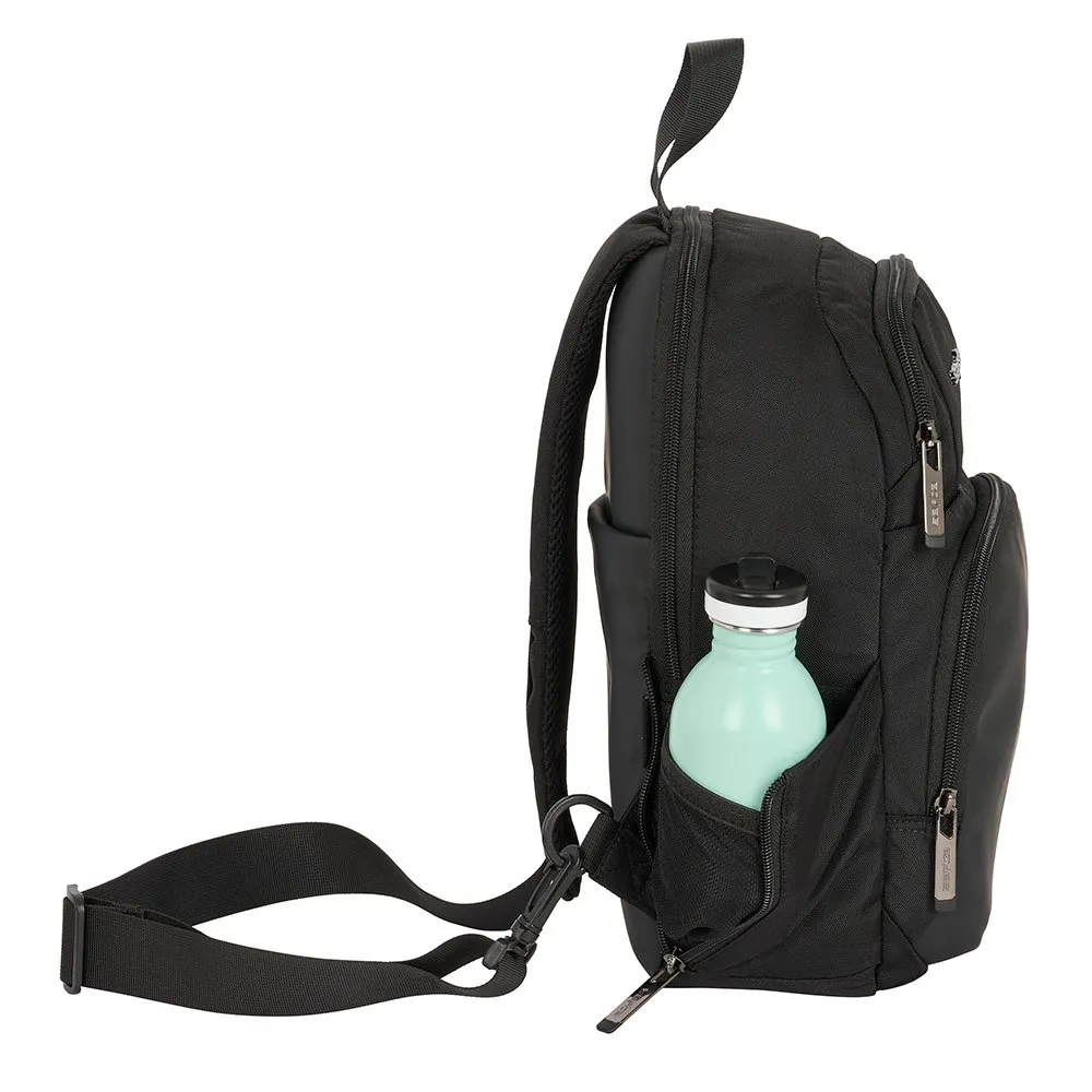 Safta Busines One Shoulder Padder Mini Ryggsekk, Black