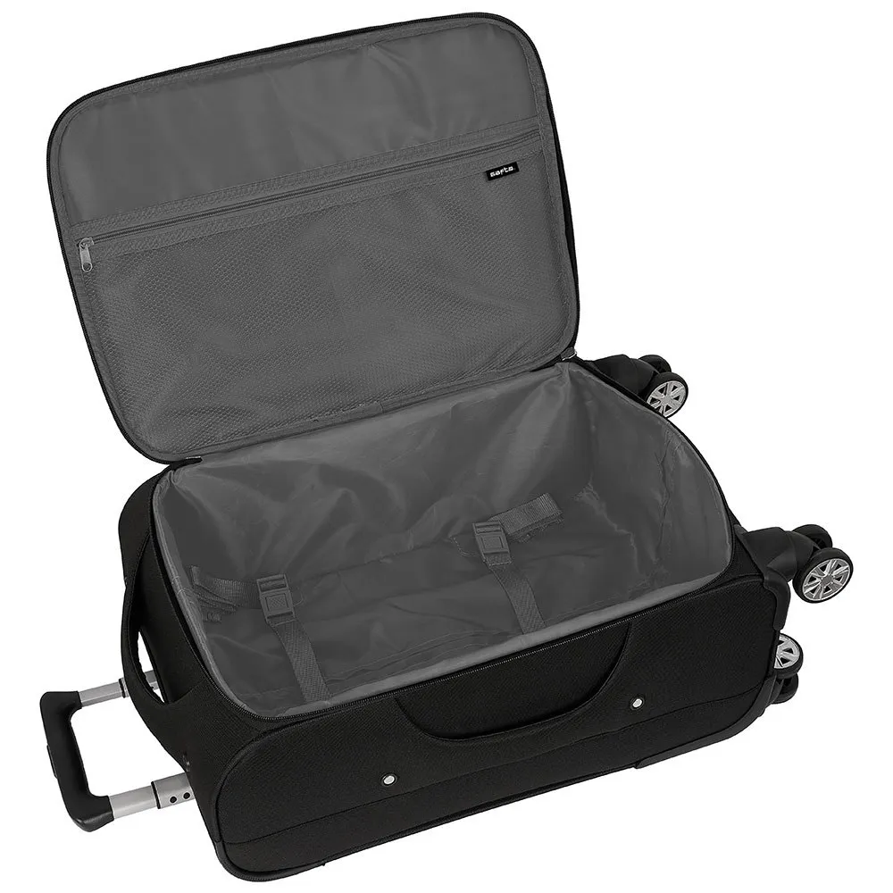 Safta Business ´´black´´ Soft Cabin 20´´ Trillekoffert, Multicolor