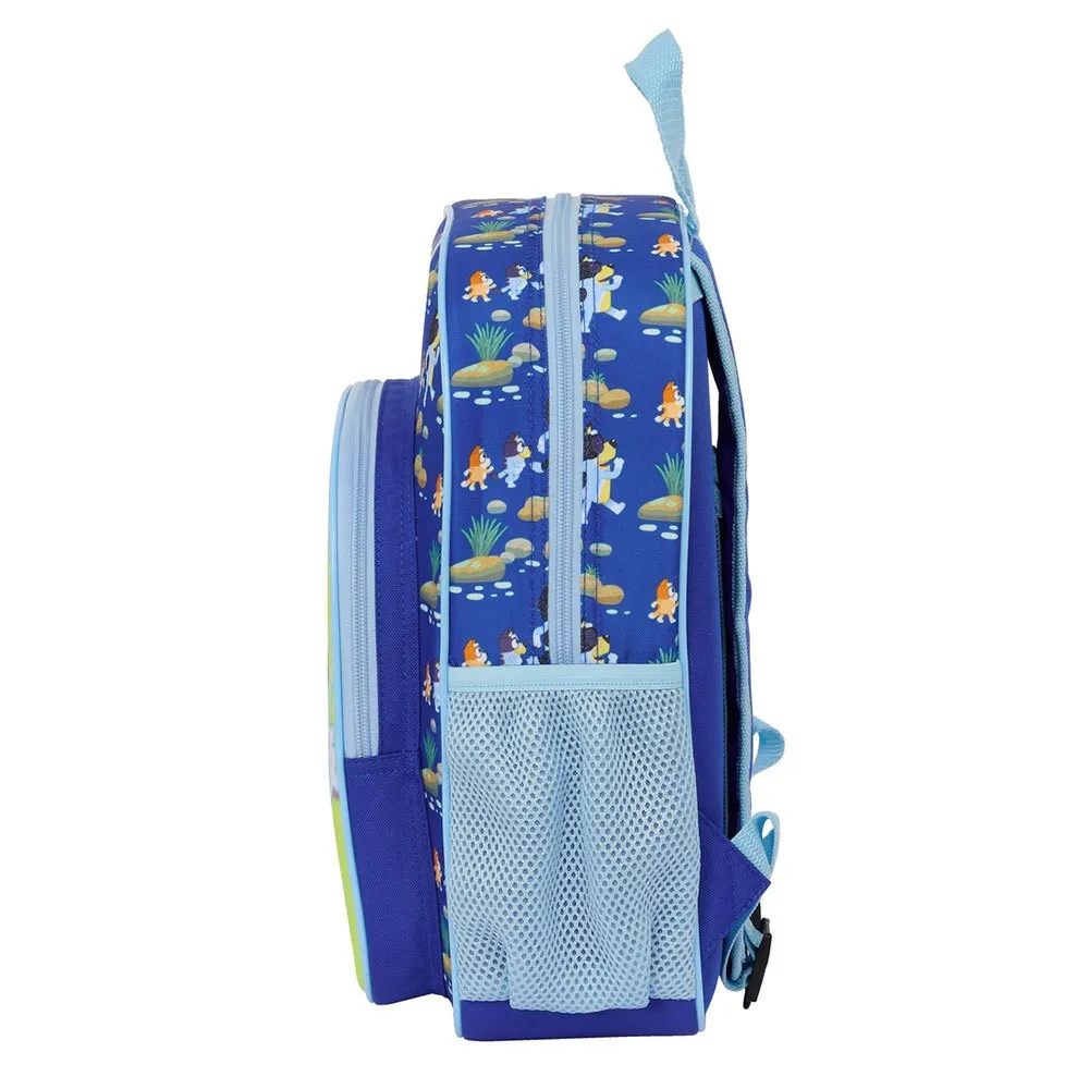 Safta Childish Bluey 10l 28x34x10 Cm Ryggsekk, Multicolor Safta Childish Bluey 10l 28x34x10 Cm Ryggsekk, Multicolor
