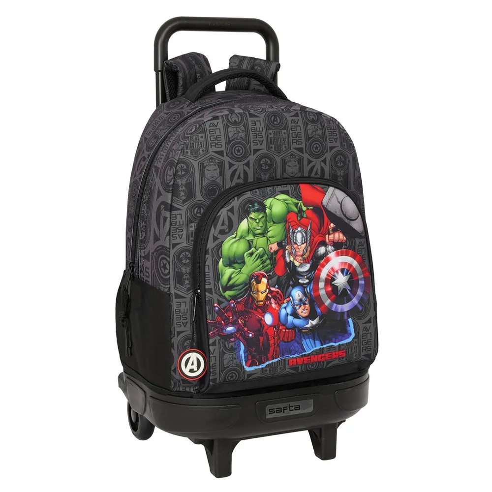 Safta Compact Avengers Vendetta Ryggsekk Med Hjul, Multicolor Safta Compact Avengers Vendetta Ryggsekk Med Hjul, Multicolor