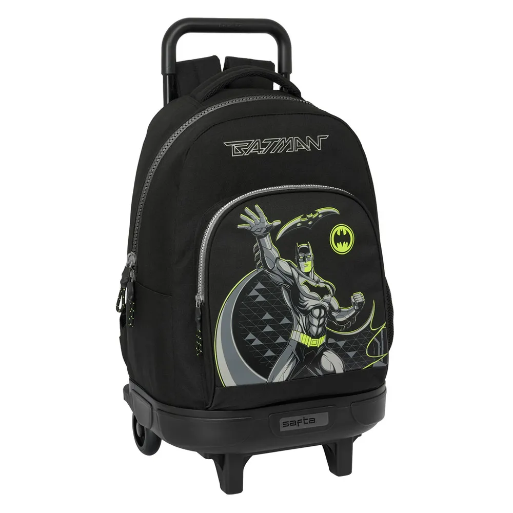 Safta Compact Batman Game Over Ryggsekk Med Hjul, Multicolor