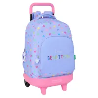 Safta Compact Benetton 33l 33x22x45 Cm Ryggsekk Med Hjul Safta Compact Benetton 33l 33x22x45 Cm Ryggsekk Med Hjul