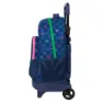 Safta Compact Benetton Damero Ryggsekk Med Hjul, Multicolor
