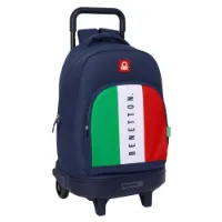 Safta Compact Benetton Flag Ryggsekk Med Hjul