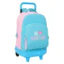 Safta Compact Benetton Unique Ryggsekk Med Hjul, Multicolor