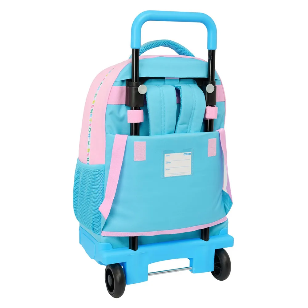 Safta Compact Benetton Unique Ryggsekk Med Hjul, Multicolor Safta Compact Benetton Unique Ryggsekk Med Hjul, Multicolor