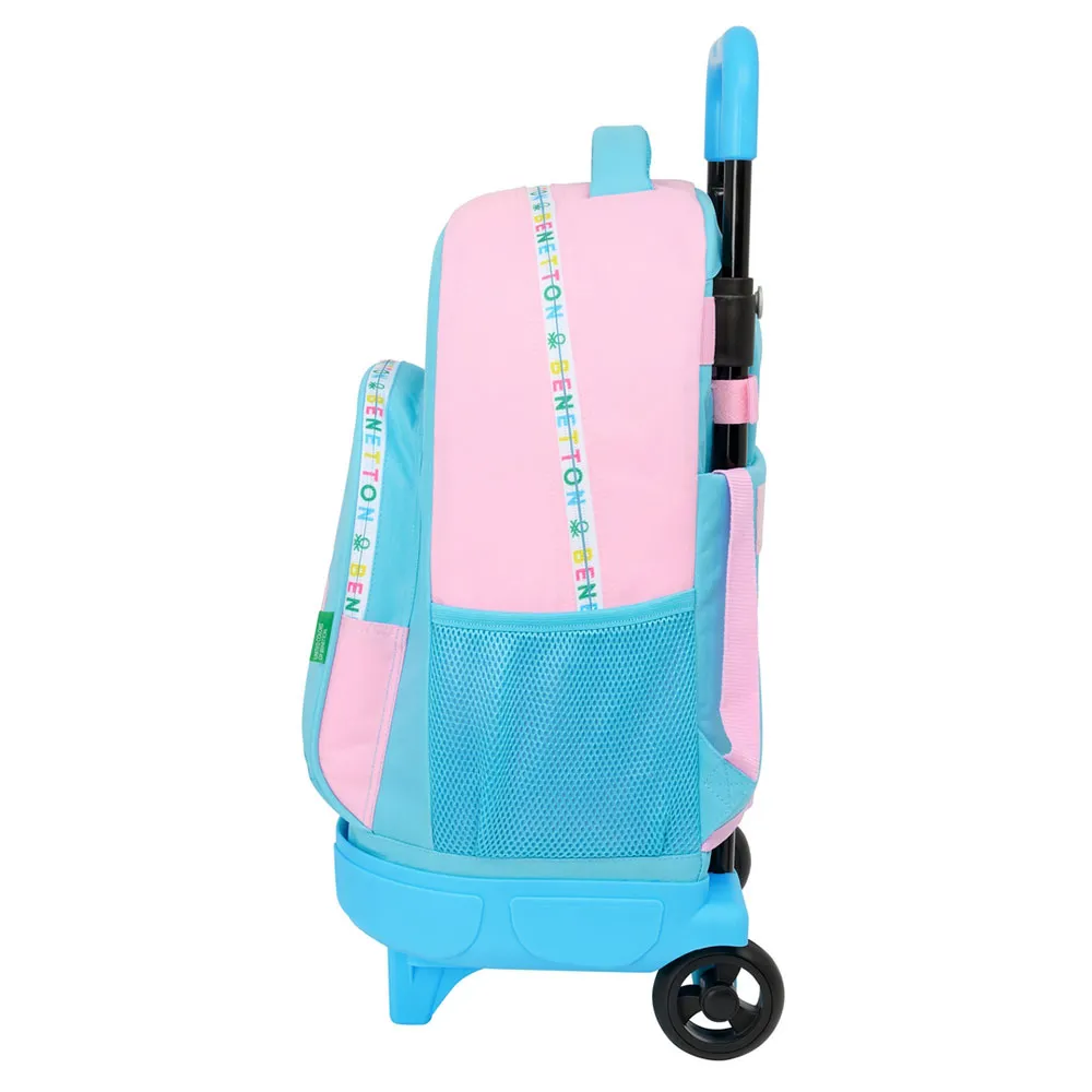 Safta Compact Benetton Unique Ryggsekk Med Hjul, Multicolor Safta Compact Benetton Unique Ryggsekk Med Hjul, Multicolor