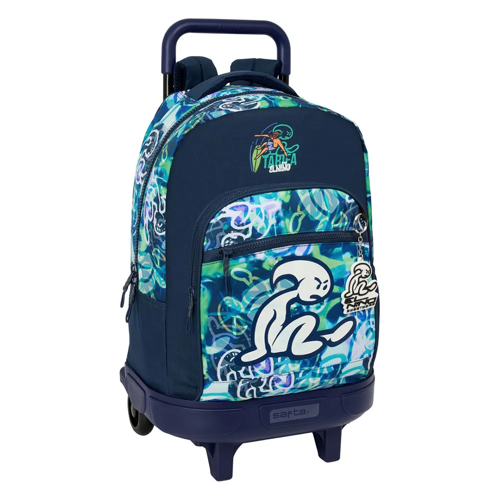 Safta Compact El Niño Kook Ryggsekk Med Hjul, Multicolor Safta Compact El Niño Kook Ryggsekk Med Hjul, Multicolor