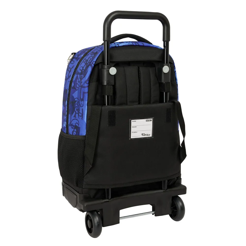 Safta Compact El Niño Roller Ryggsekk Med Hjul, Multicolor