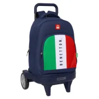 Safta Compact Evolutive Benetton Flag Ryggsekk Med Hjul