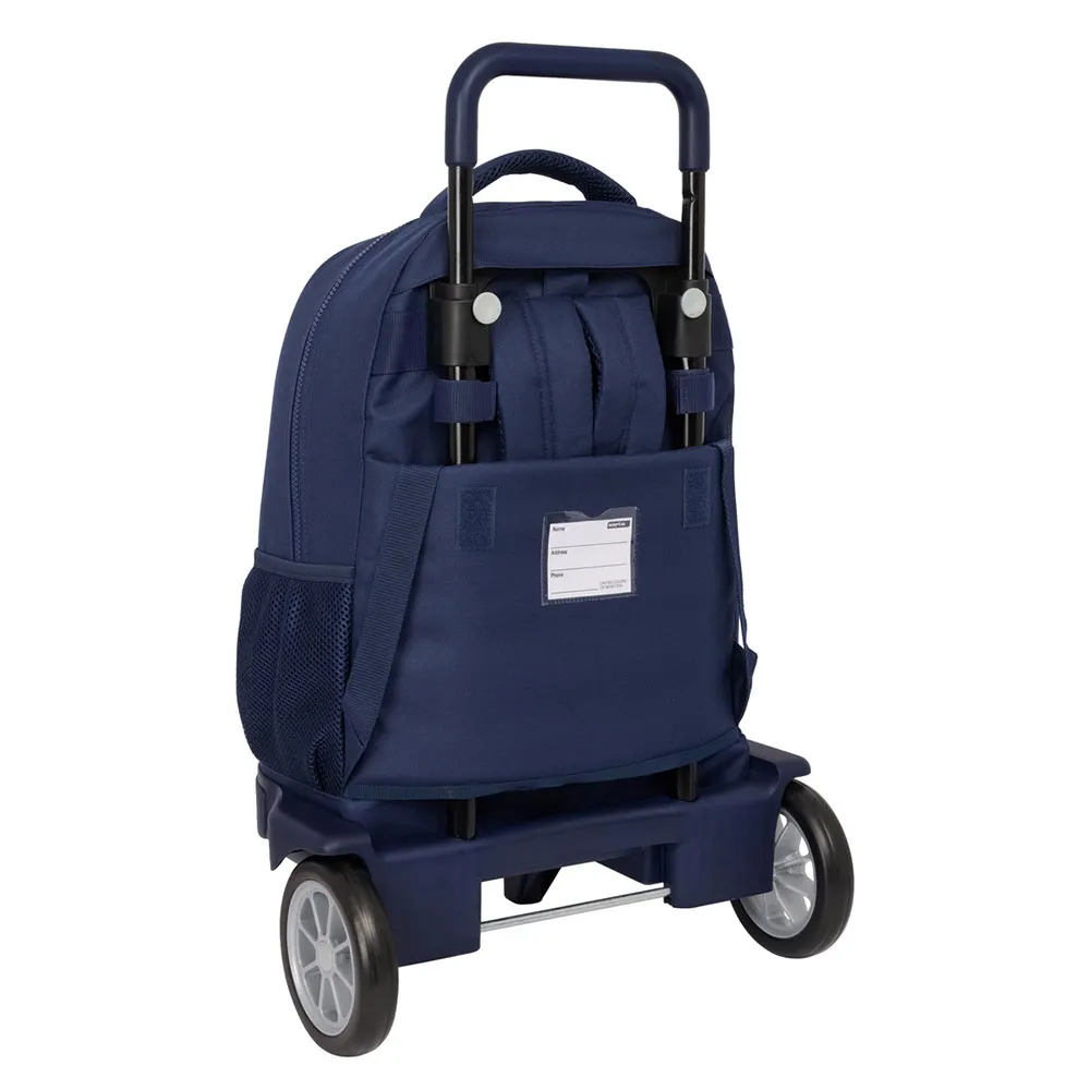 Safta Compact Evolutive Benetton Flag Ryggsekk Med Hjul, Multicolor