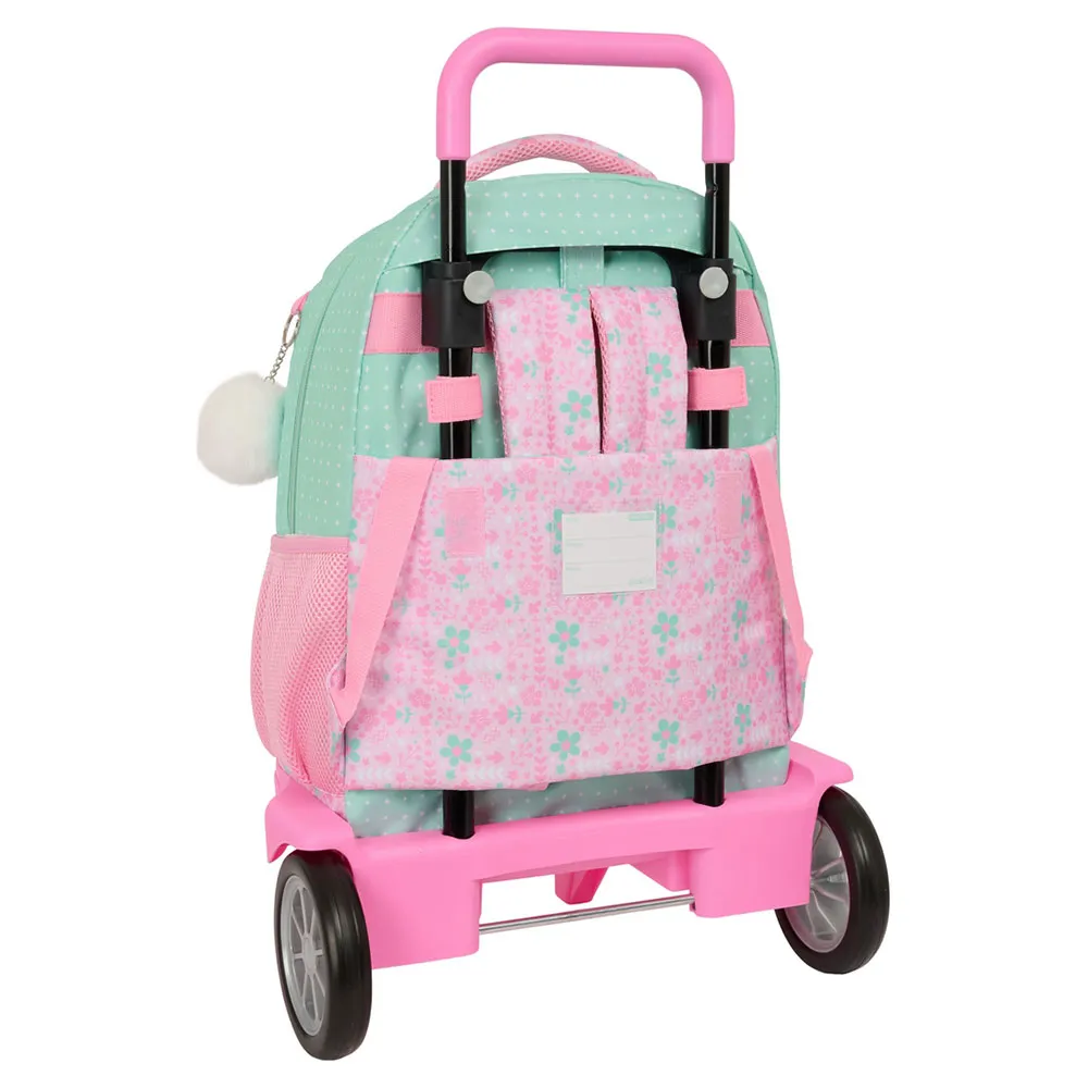 Safta Compact Evolutive Glowlab Amazing Ryggsekk Med Hjul, Multicolor