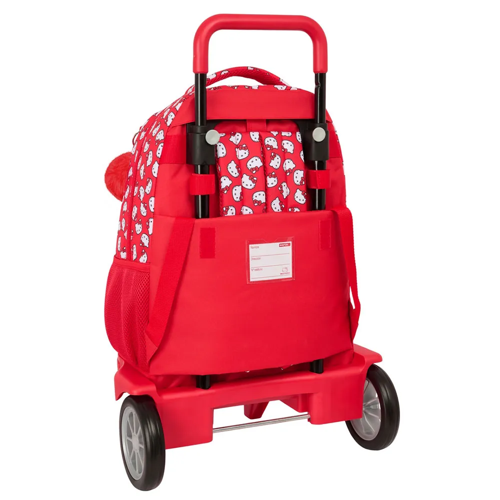 Safta Compact Evolutive Hel Hello Kitty Iconic Ryggsekk Med Hjul, Multicolor Safta Compact Evolutive Hel Hello Kitty Iconic Ryggsekk Med Hjul, Multicolor