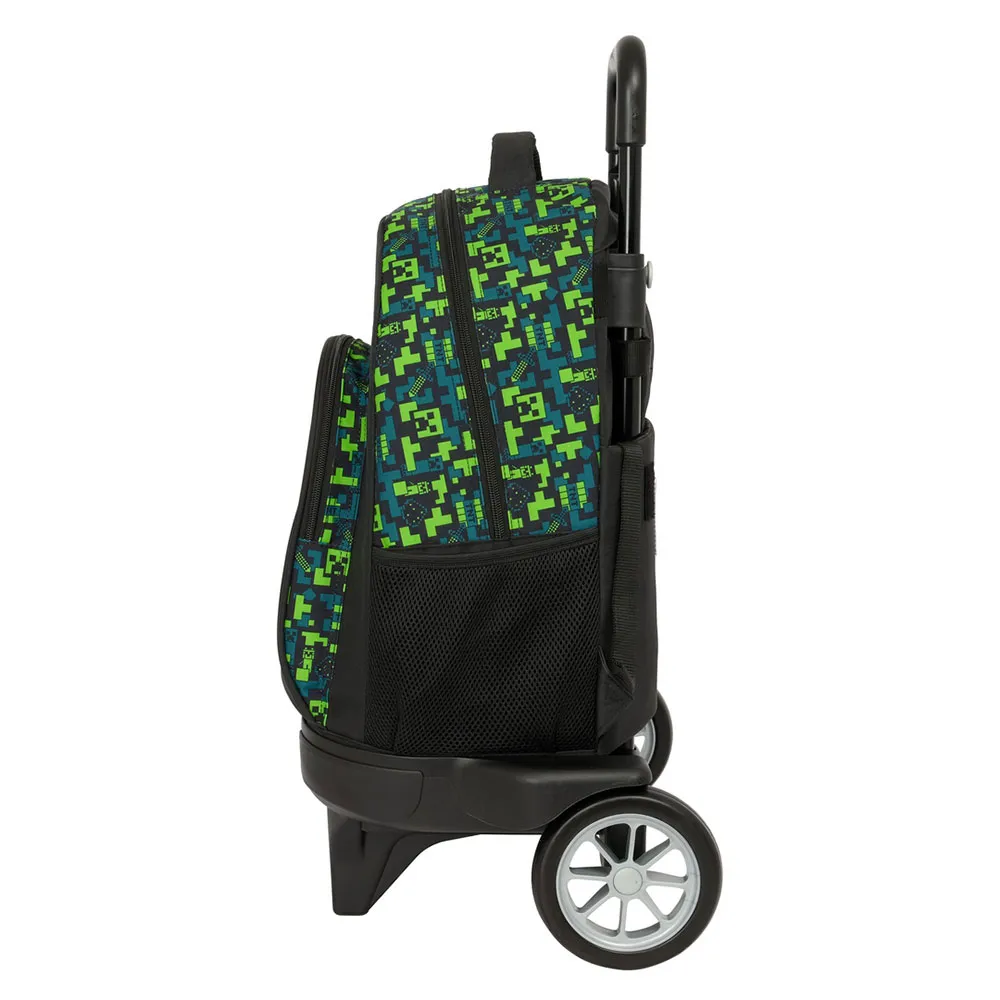 Safta Compact Evolutive Minecraft Tnt Ryggsekk Med Hjul, Multicolor