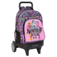 Safta Compact Evolutive Monster High Drama Ryggsekk Med Hjul Safta Compact Evolutive Monster High Drama Ryggsekk Med Hjul