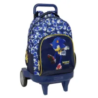 Safta Compact Evolutive Sonic City Ryggsekk Med Hjul Safta Compact Evolutive Sonic City Ryggsekk Med Hjul
