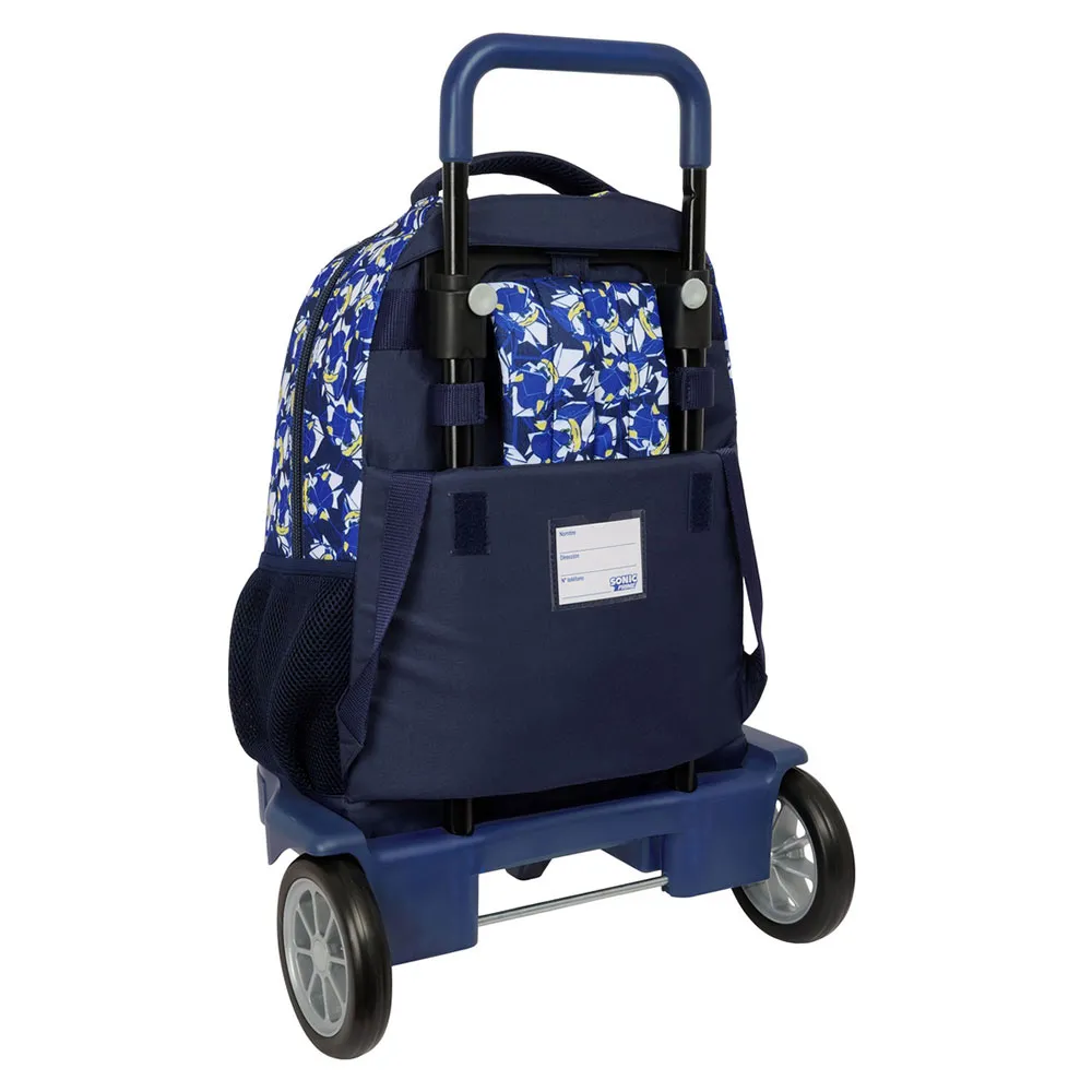 Safta Compact Evolutive Sonic City Ryggsekk Med Hjul, Multicolor