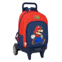 Safta Compact Evolutive Super Mario Trick Ryggsekk Med Hjul Safta Compact Evolutive Super Mario Trick Ryggsekk Med Hjul