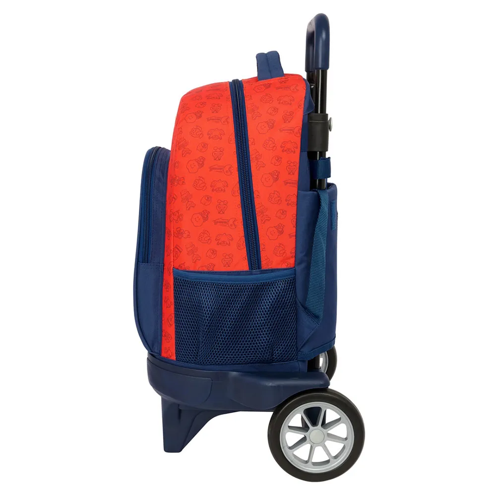 Safta Compact Evolutive Super Mario Trick Ryggsekk Med Hjul, Multicolor