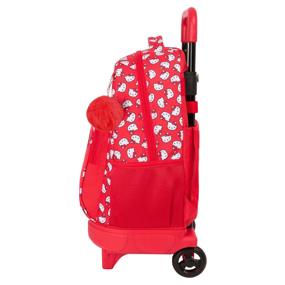 Safta Compact Hello Kitty Iconic Ryggsekk Med Hjul, Multicolor