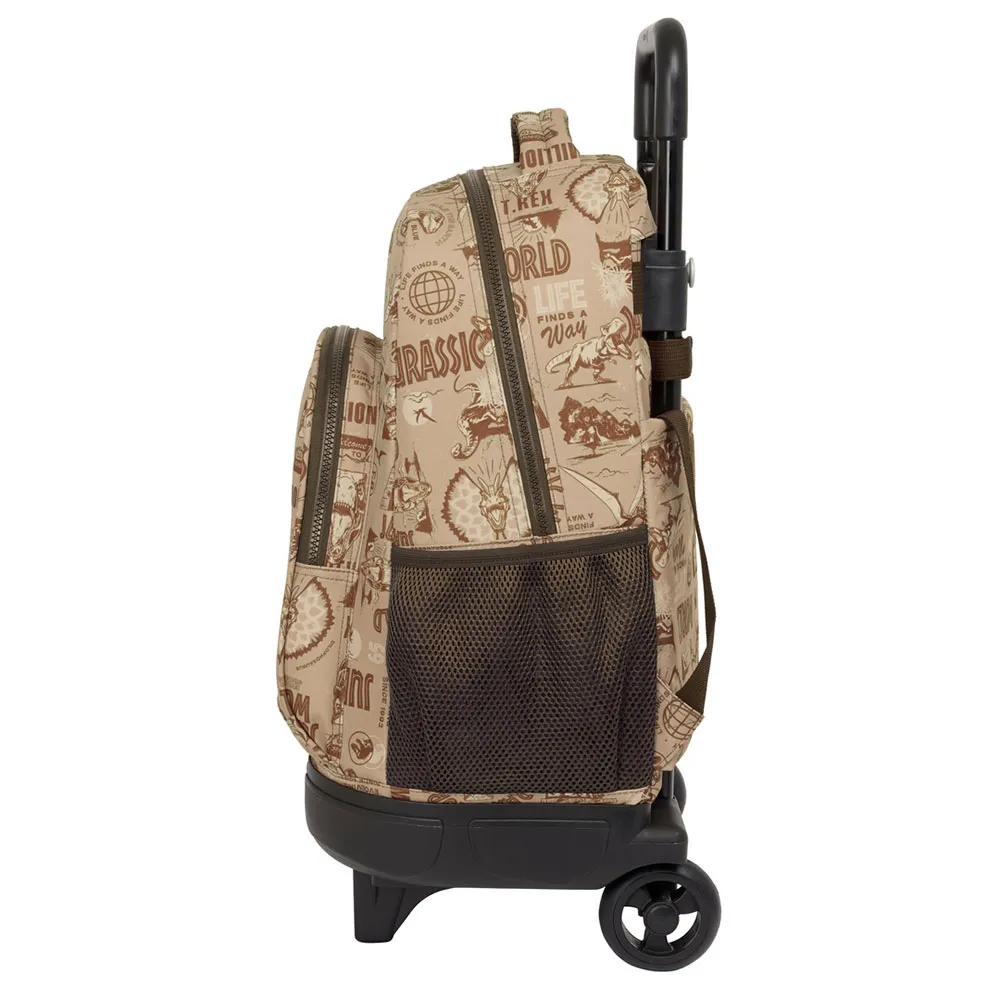 Safta Compact Jurassic World Ryggsekk Med Hjul, Multicolor