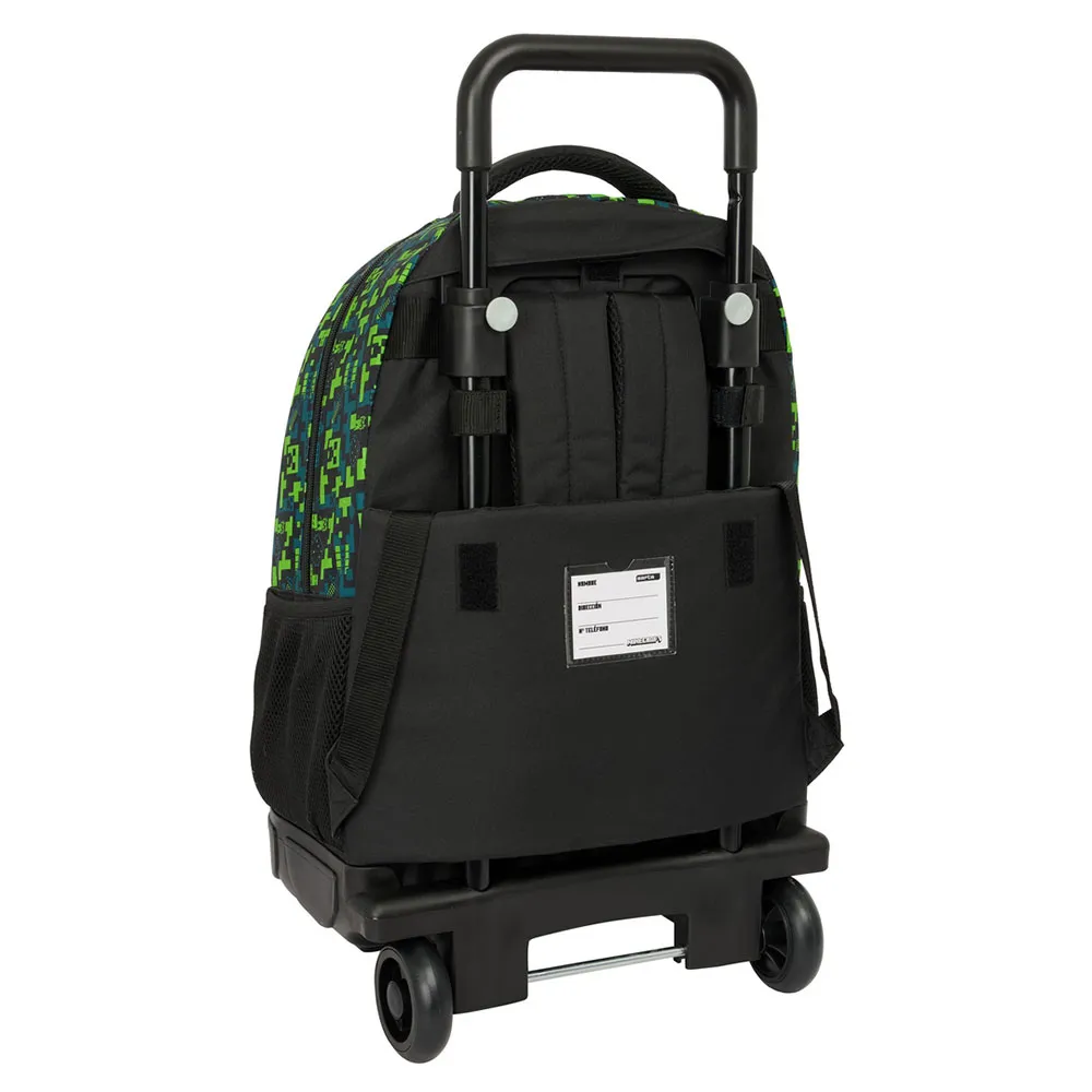 Safta Compact Minecraft Tnt 33l 33x22x45 Cm Ryggsekk Med Hjul, Multicolor Safta Compact Minecraft Tnt 33l 33x22x45 Cm Ryggsekk Med Hjul, Multicolor