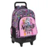 Safta Compact Monster High Drama Ryggsekk Med Hjul, Multicolor