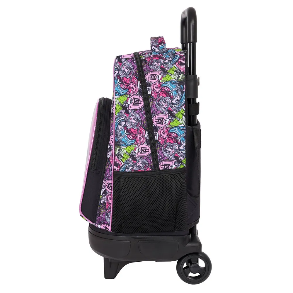 Safta Compact Monster High Drama Ryggsekk Med Hjul, Multicolor Safta Compact Monster High Drama Ryggsekk Med Hjul, Multicolor