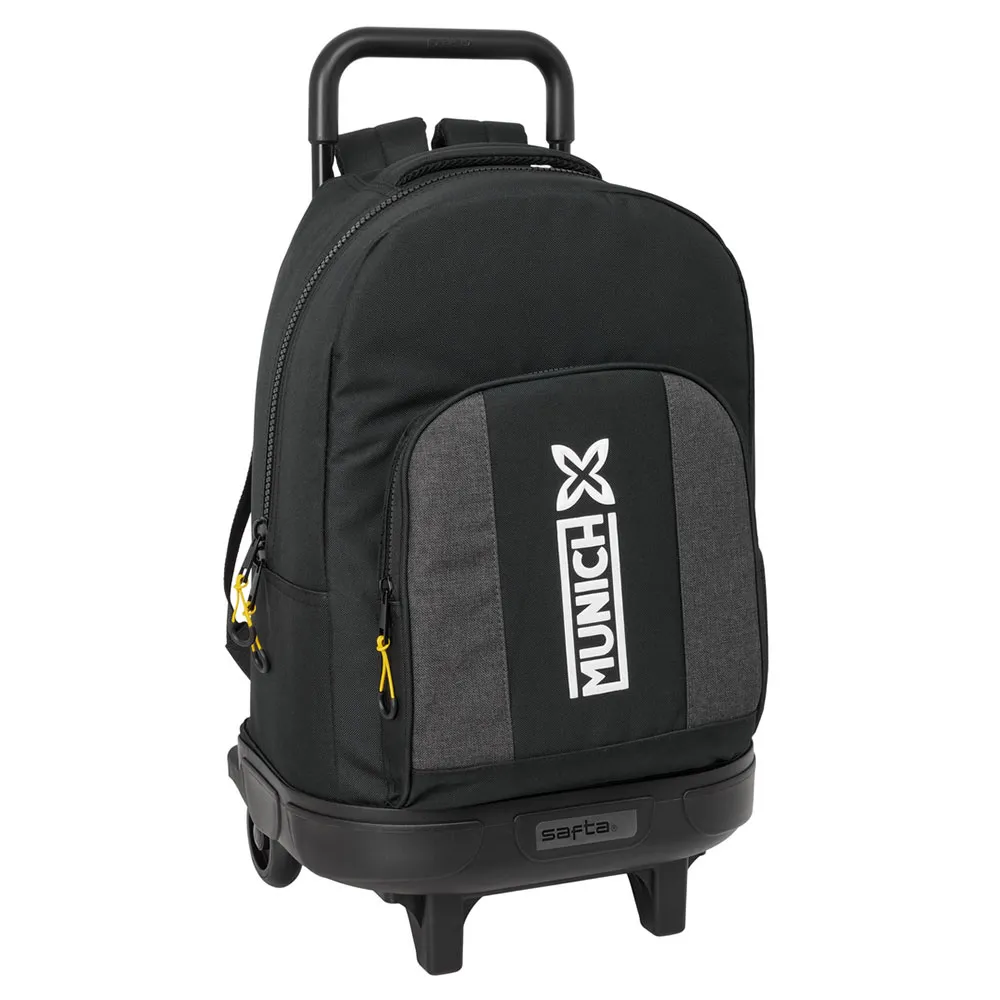 Safta Compact Munich Topo Ryggsekk Med Hjul, Multicolor