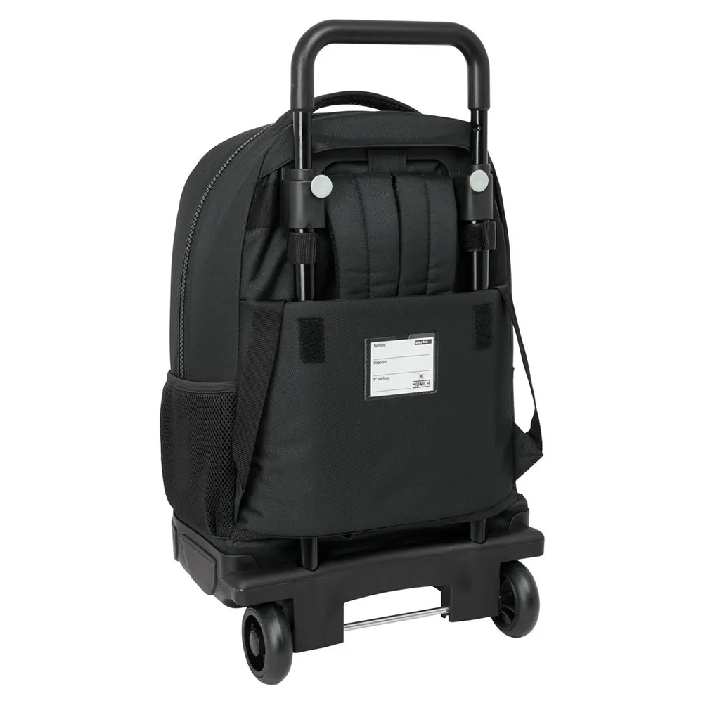 Safta Compact Munich Topo Ryggsekk Med Hjul, Multicolor