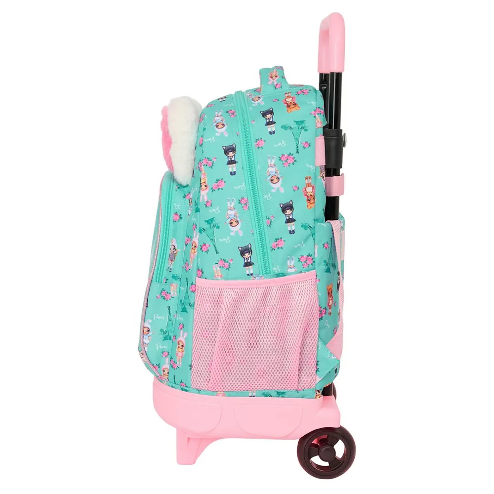 Safta Compact Nanana Bunny Ryggsekk Med Hjul, Multicolor Safta Compact Nanana Bunny Ryggsekk Med Hjul, Multicolor