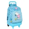 Safta Compact Snoopy Love Ryggsekk Med Hjul, Multicolor