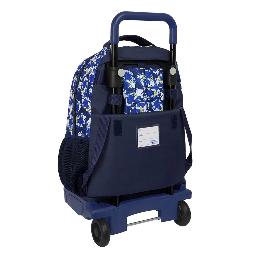 Safta Compact Sonic City Ryggsekk Med Hjul, Multicolor Safta Compact Sonic City Ryggsekk Med Hjul, Multicolor