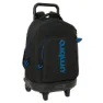 Safta Compact Umbro Jet Black Ryggsekk Med Hjul, Multicolor