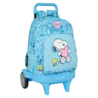 Safta Compact With Remove Evolutive Trolley Snoopy Love Ryggsekk Med Hjul Safta Compact With Remove Evolutive Trolley Snoopy Love Ryggsekk Med Hjul