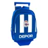 Safta Deportivo De La Coruña 8.9l Ryggsekk Med Hjul, White / blue