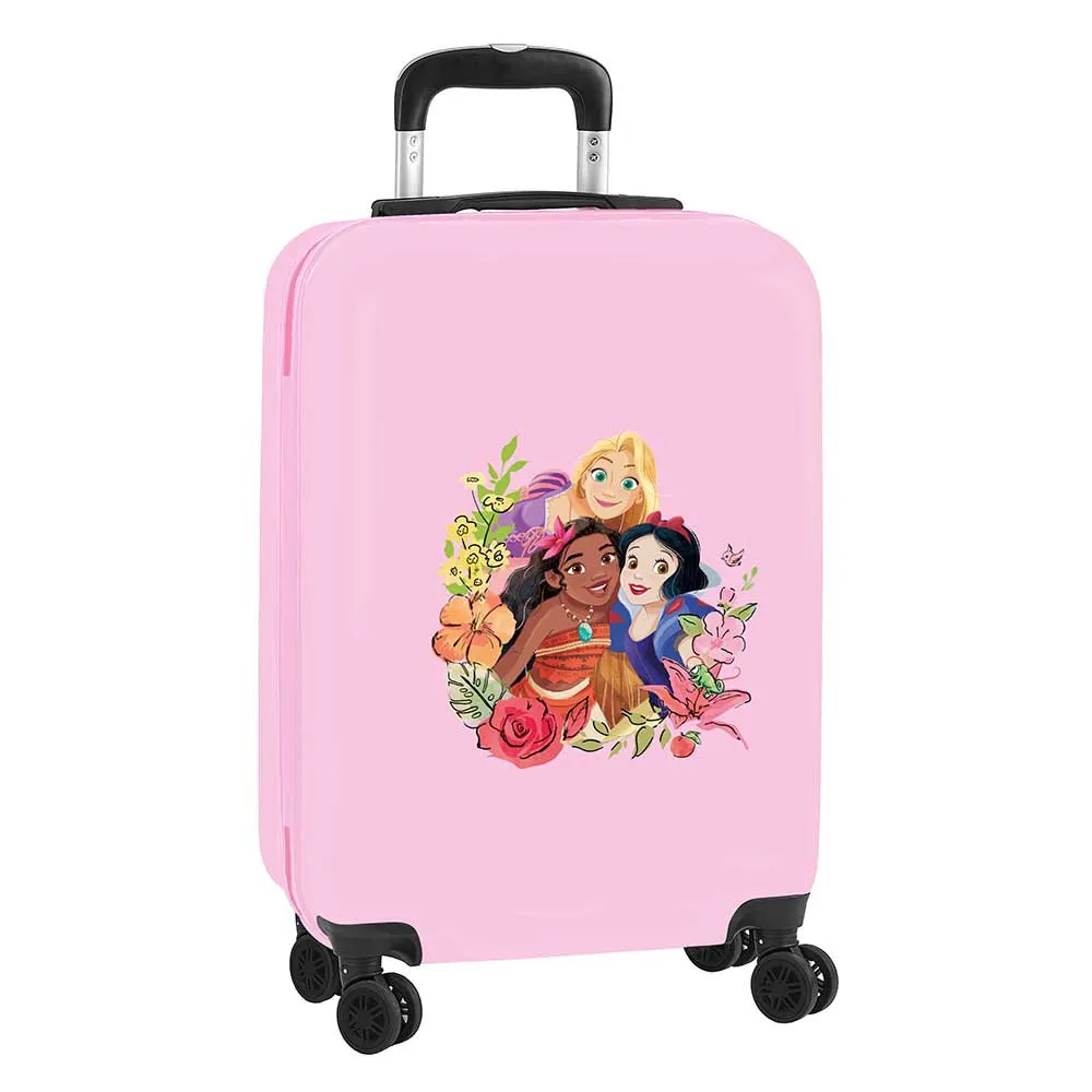 Safta Disney Princesses Amagical Cabin 20 Twin Wheels Trillekoffert, Multicolor