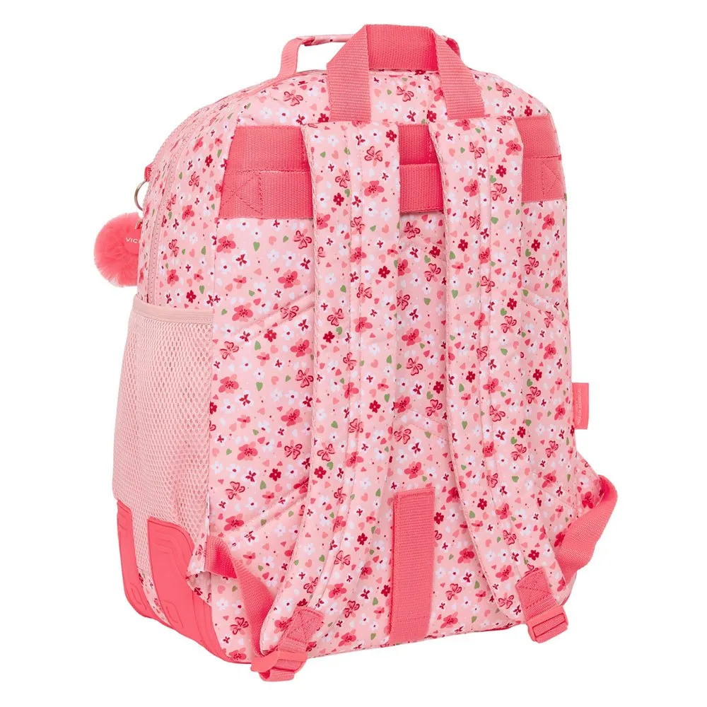 Safta Dobbel Vmb I Blomst Ryggsekk, Multicolor