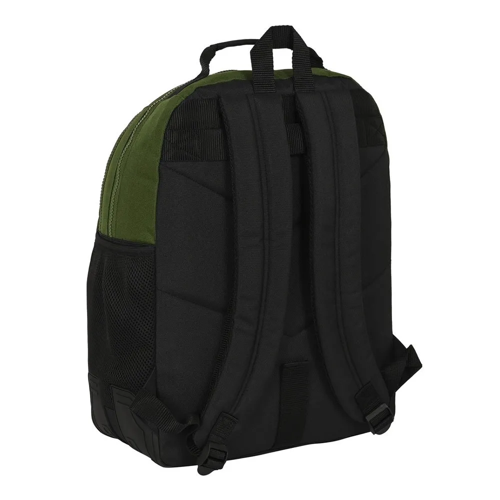 Safta Double Dark Forest 10l 27x33x10 Cm Ryggsekk, Multicolor Safta Double Dark Forest 10l 27x33x10 Cm Ryggsekk, Multicolor