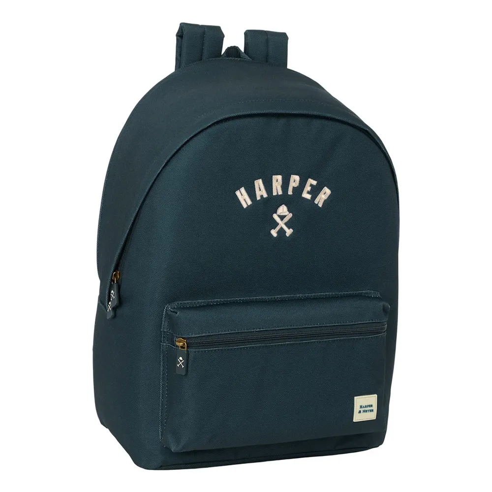 Safta Double For 15.6´´ Laptop+usb Harper & Neyer 10l 27x33x10 Cm Ryggsekk, Multicolor