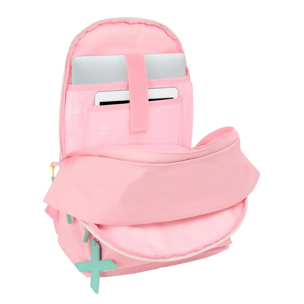 Safta Double For 15.6´´ Laptop+usb Munich Candy 10l 27x33x10 Cm Ryggsekk, Multicolor Safta Double For 15.6´´ Laptop+usb Munich Candy 10l 27x33x10 Cm Ryggsekk, Multicolor