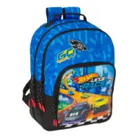 Safta Double Hot Wheels Let´s Race Ryggsekk Safta Double Hot Wheels Let´s Race Ryggsekk